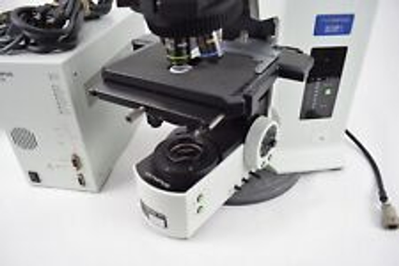 Olympus BX61 Bx-ucb Motorized Fluorescence Microscope CC12 Soft Imaging System