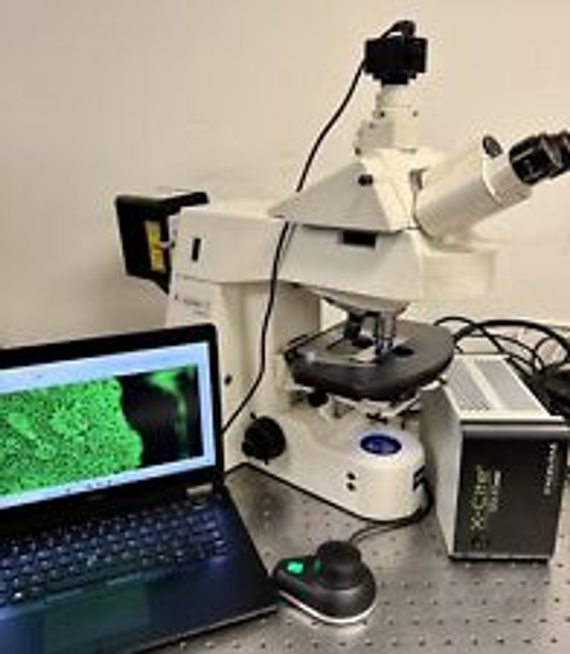 Zeiss Axioplan 2 Fluorescence X-cite Led Microscope Cam Laptop