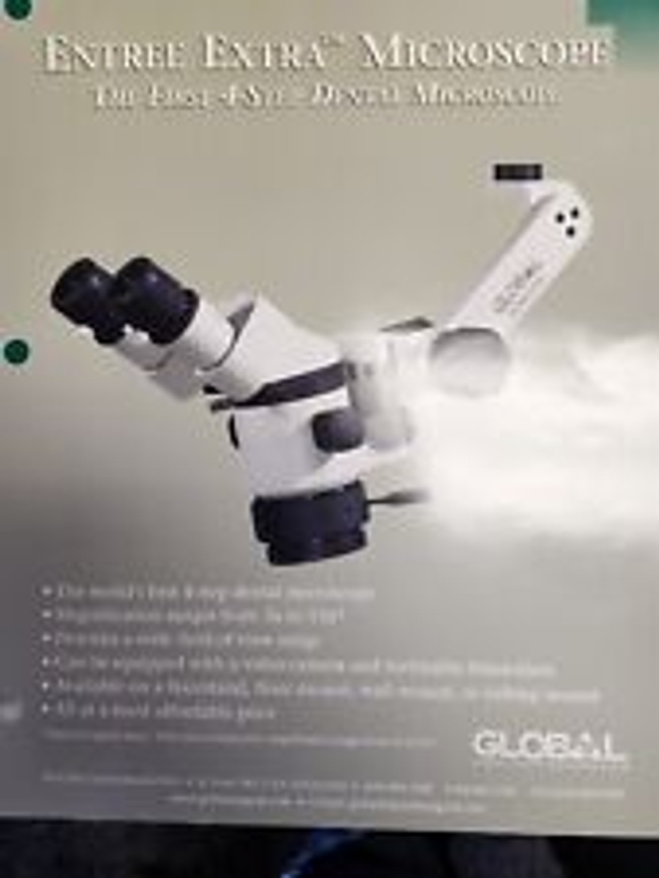 Global M725 Dental Dentistry Endodontic Microscope Magnification System