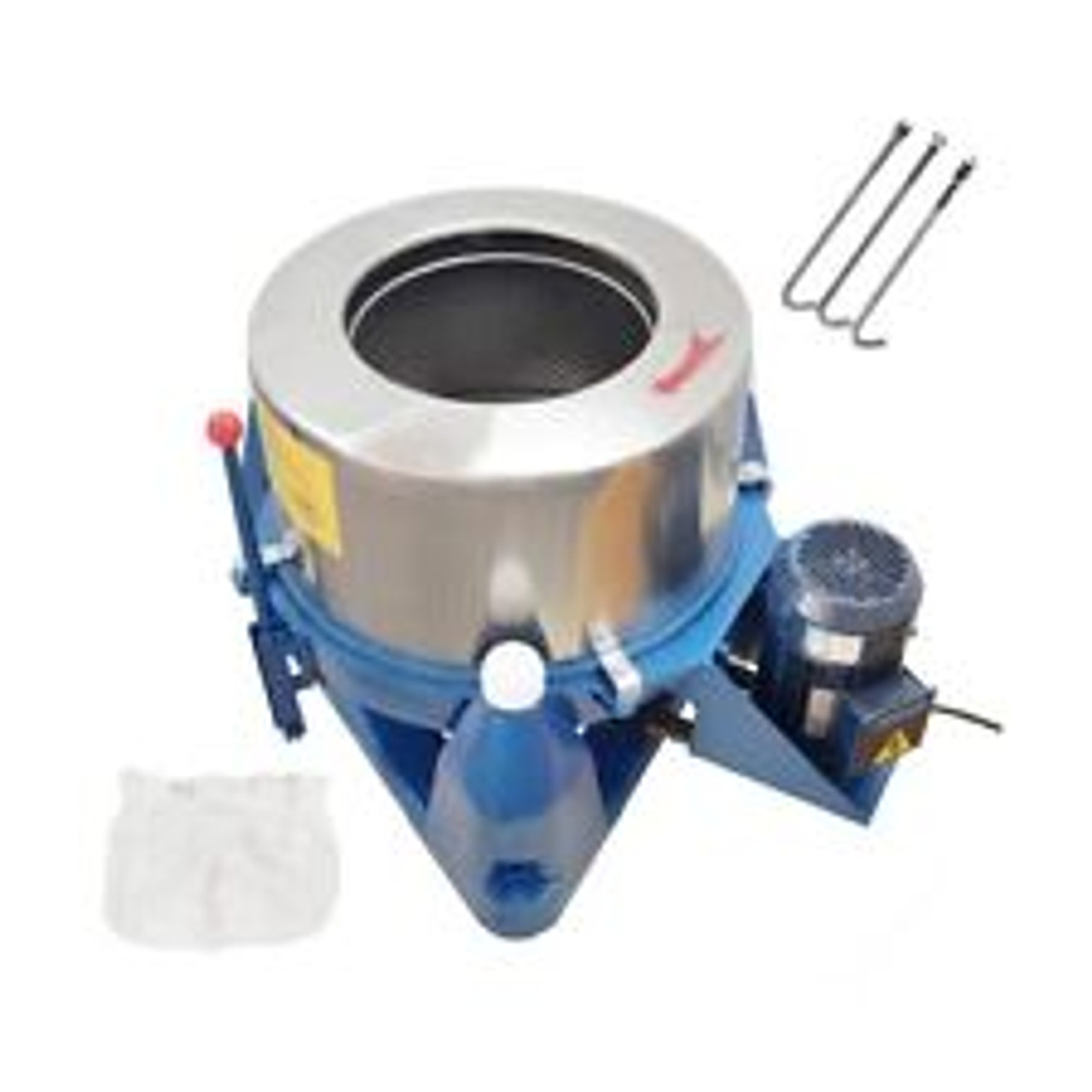 220V 3PH 3HP Industrial Centrifuge Dehydrating Machine Stainless Steel Barrel