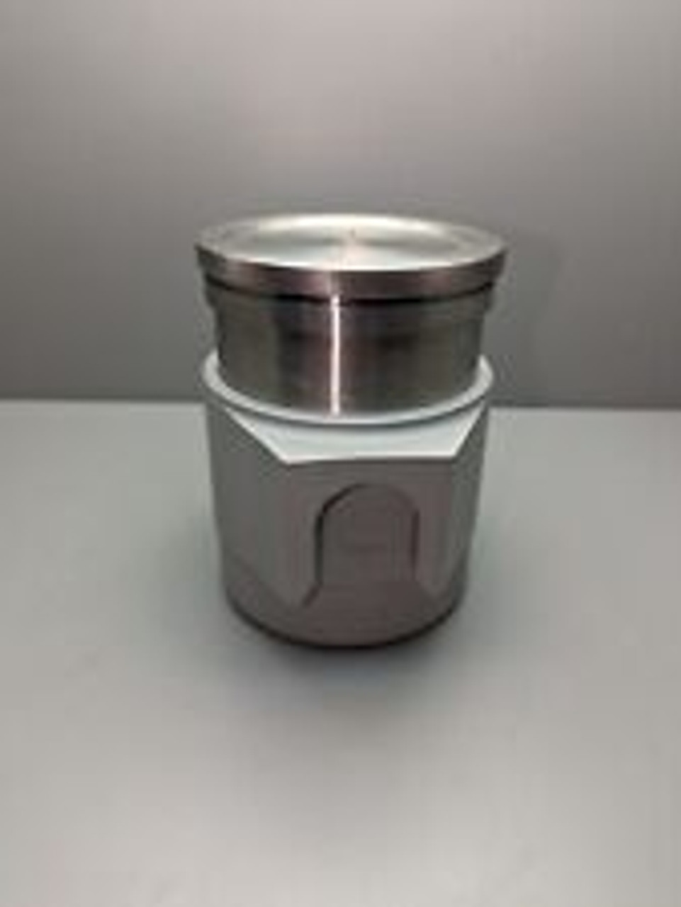 Hettich Stainless Steel 4255 Bucket W Lid 1 And Bucket Carrier/sleeve 4579