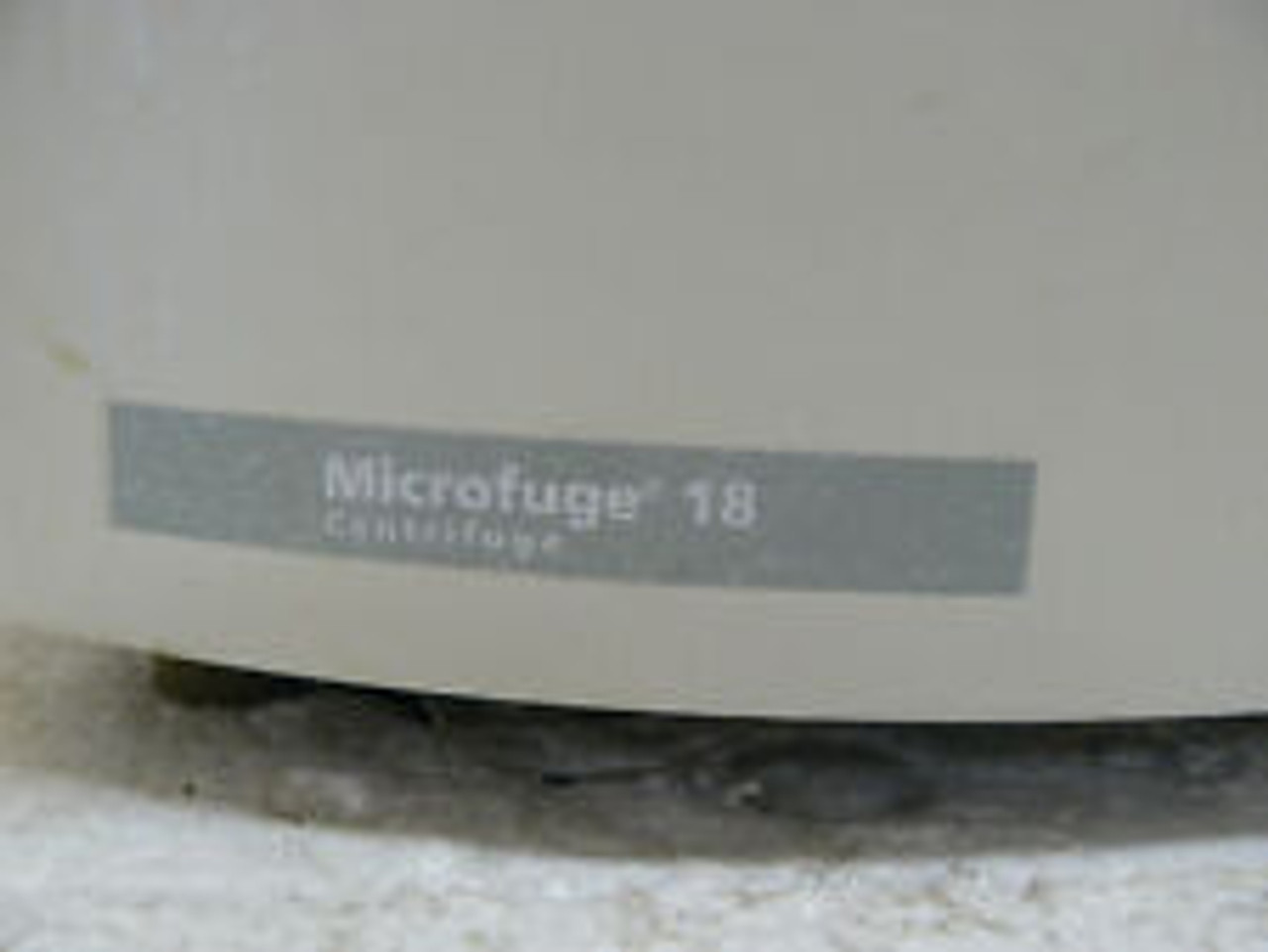 Beckman Microfuge 18 Centrifuge Cat 367160