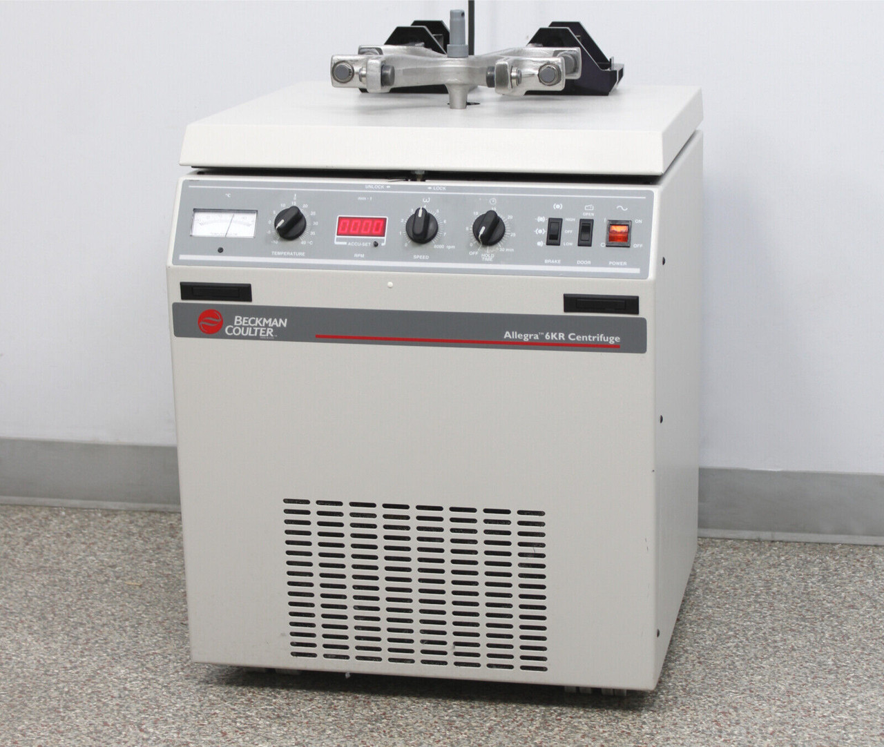 Beckman Coulter ALLEGRA-6KR Kneewell Refrigerated Centrifuge And GH-3.8 Rotor