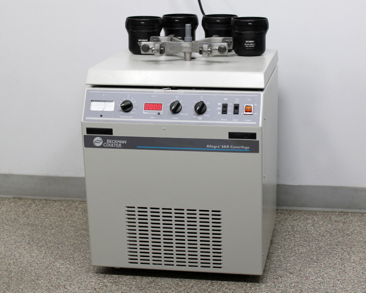 Beckman Coulter Allegra 6KR Kneewell Refrigerated Centrifuge GH-3.8 Rotor