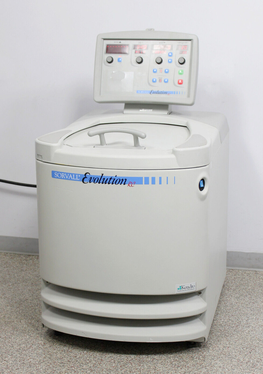 Kendro Sorvall Evolution Rc Refrigerated High Speed Superspeed Floor Centrifuge