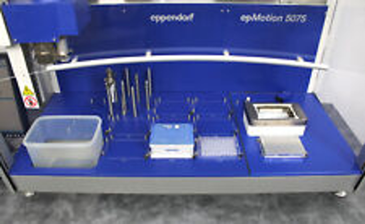 Eppendorf Epmotion 5075 Liquid Handler Workstation Pc Epblue Software