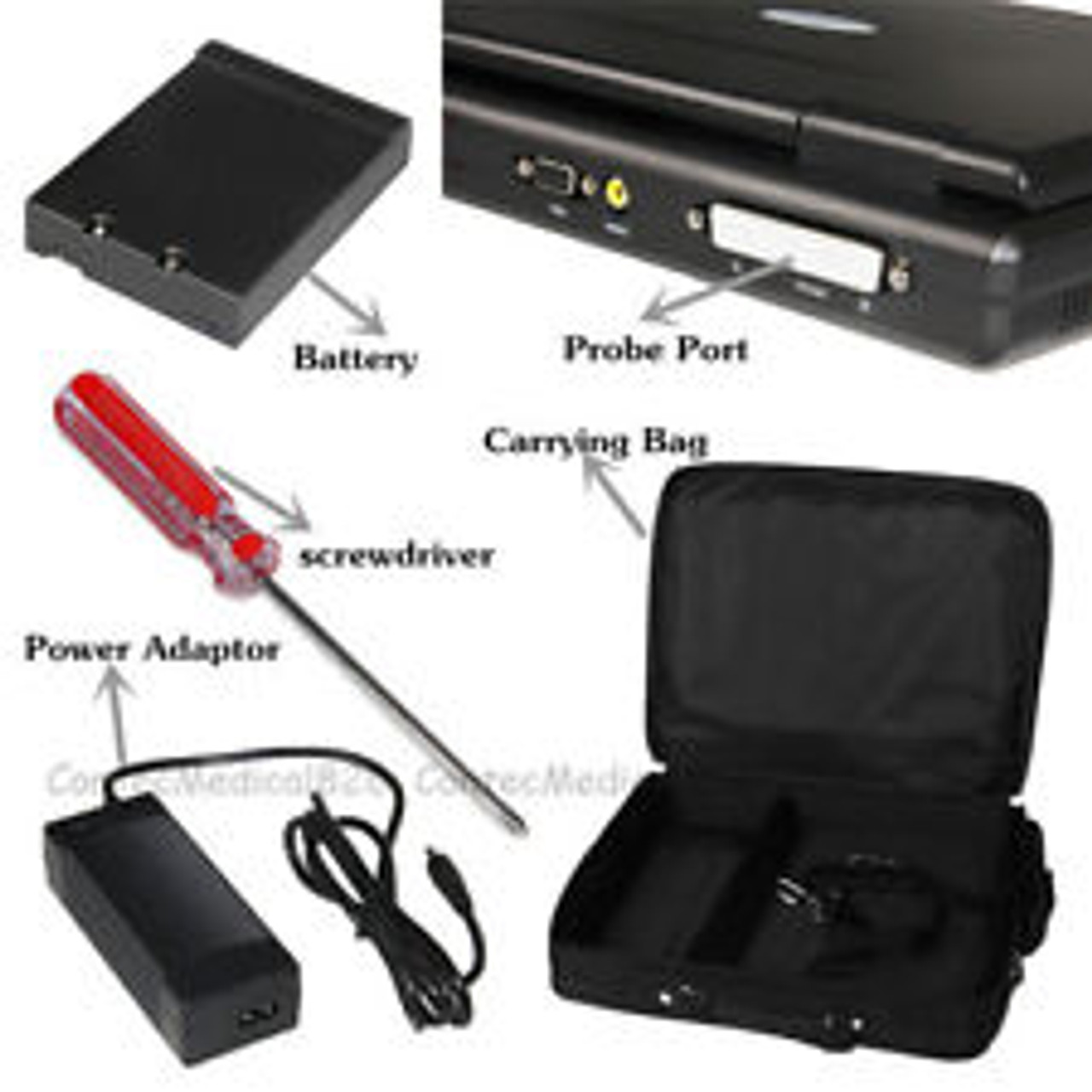 Portable Ultrasound Scanner Ultrasonic Laptop MACHINE+3.5MHZ Convex Probe