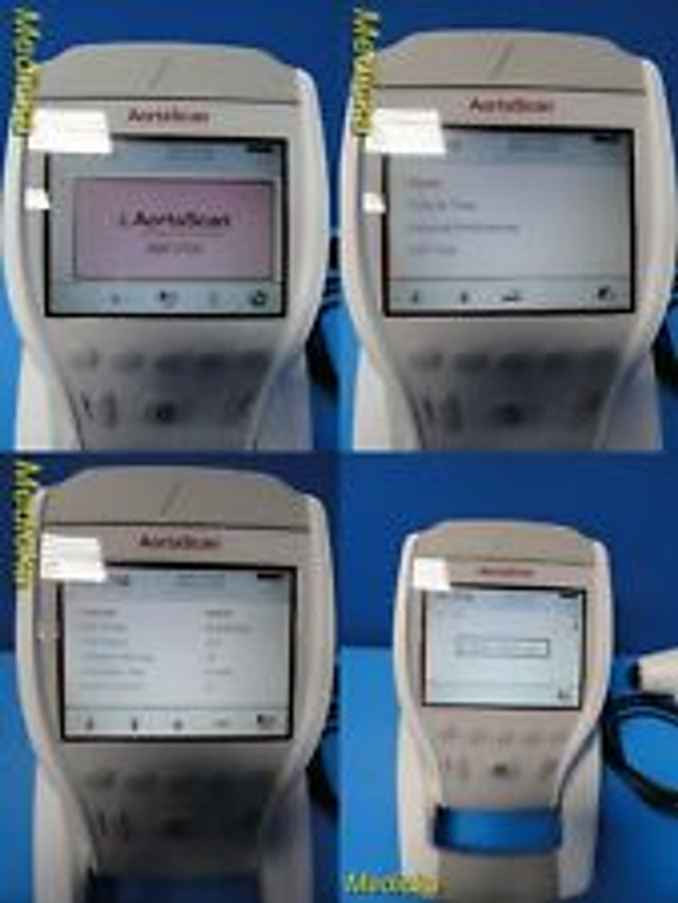 2X Verathon Bvi 9400 Bladderscan AMI9700 Aorta Scanner W/CHARGER+BATTERY~20870