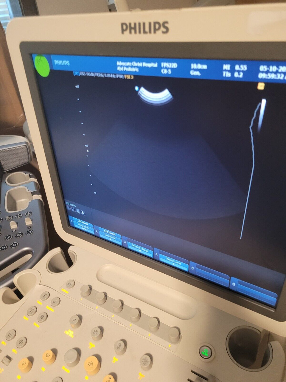 Philips HD9 Ultrasound System 3 Transducer Probes C5-2 L12-5 C8-4V