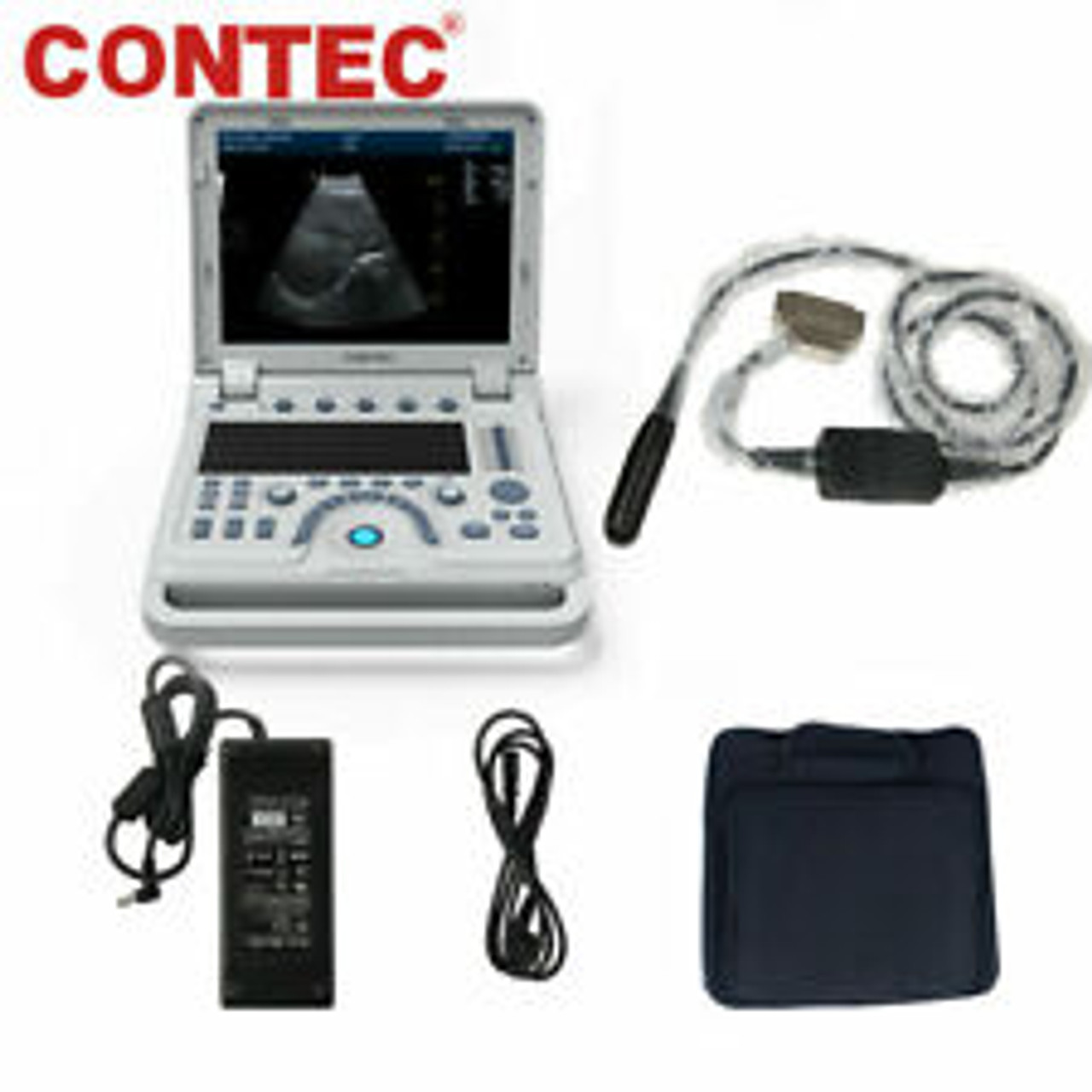 Color Doppler Ultrasound Scanner Veterinary Portable Rectal Probe CMS1700B Vet