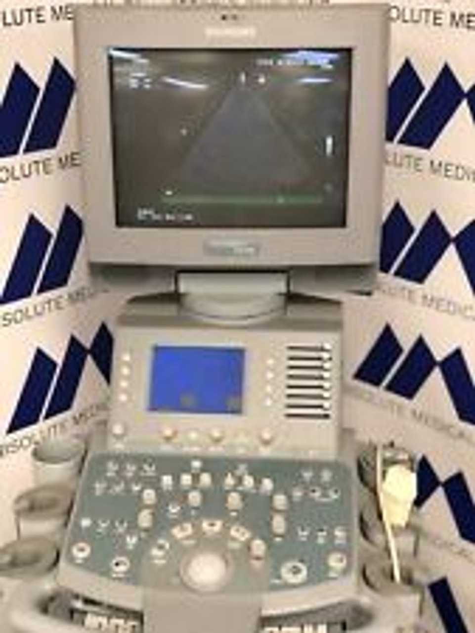 Siemens Acuson CV70 Ultrasound Machine W P4-2 Cardiac Probe