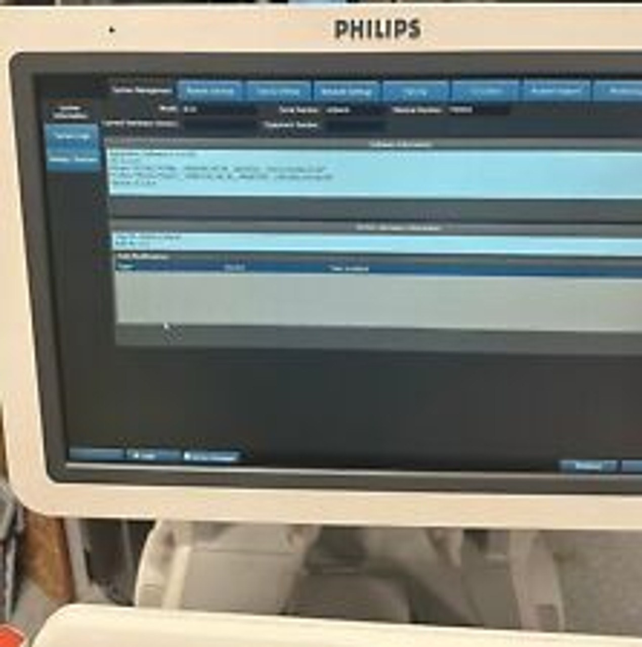 2010 Philips IE33 Ultrasound F.3 Cart 2 Probes