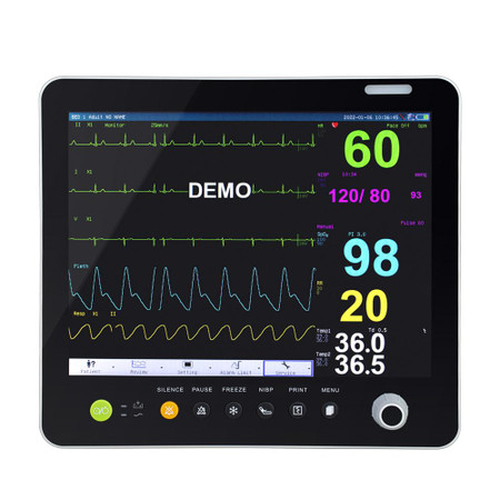 Enhanced Care Anywhere Portable Patient Monitor 15 Display Icu-quality