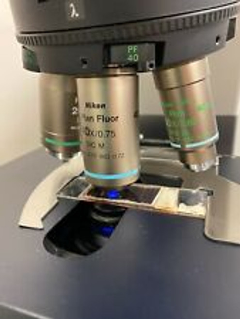 Nikon Eclipse 80i Nomarski Dic Fluorescence Phase Contrast Microscope