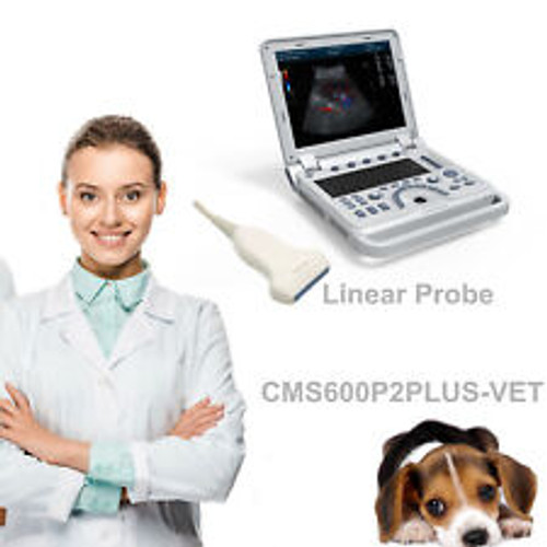 CMS600P2PLUS Vet B-ultrasound Diagnostic Systems Scanner Laptop Machine Probe