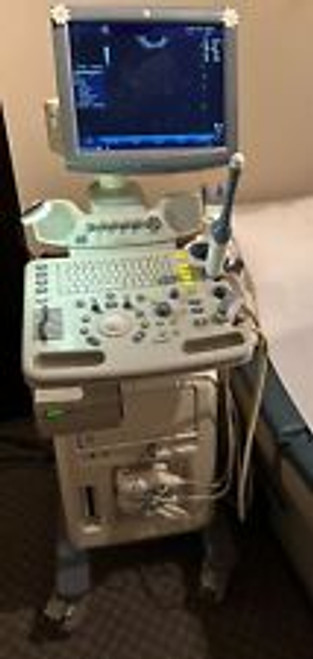 Ge Logiq P5 Ultrasound Plus 2 Probes