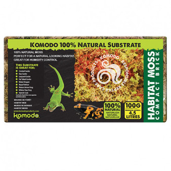 Komodo Habitat Moss Brick 100g
