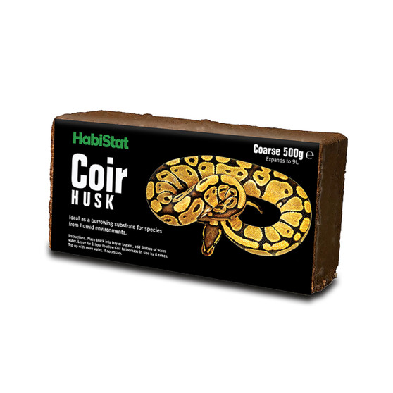 HabiStat Coir Husk, Coarse