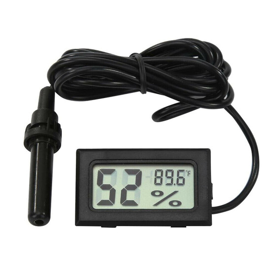 Digital Combined Thermometer/Hygrometer with Probe