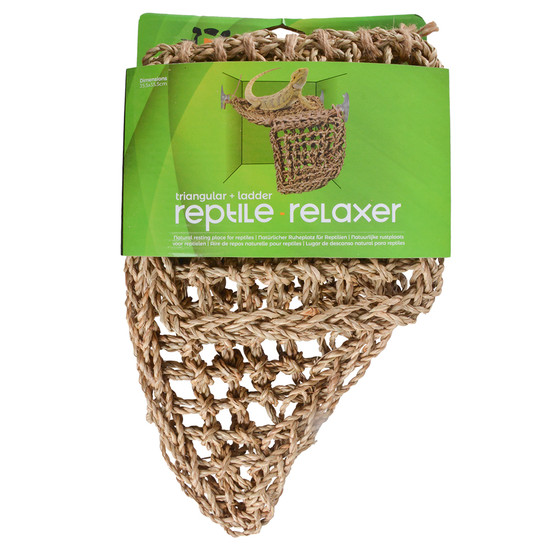 Terra Della Reptile Relaxer Hammock triangular + ladder 35x35cm