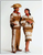 The traditional dress of Tamaulipas, Mexico, is the Cuera Tamaulipeca, a distinctive leather or suede garment heavily decorated with white fringe and intricate leather appliqué work. Originally designed as protective gear for ranching cowboys (vaqueros) in Ciudad Tula, it has evolved into a celebrated symbol of cultural identity worn during traditional ballet folklórico performances, particularly the Huapango