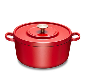 KOHLER 鑄鐵鍋 (紅色)