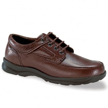 Aetrex Y910 Casual Walker Oxford - Ariya - Brown (Mens) - Orthotic
