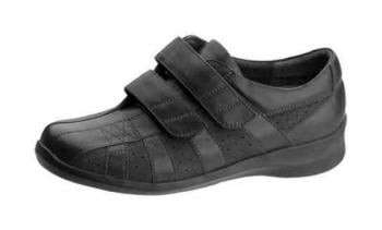 Aetrex Essence E830 Mary Comfort Dress Double Strap Black