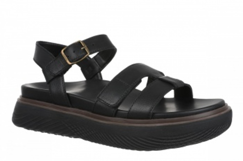 靴 FLOAT-SOLE SANDALS Vionic Solana Women's Supportive Adjustable Slide Platform Sandal