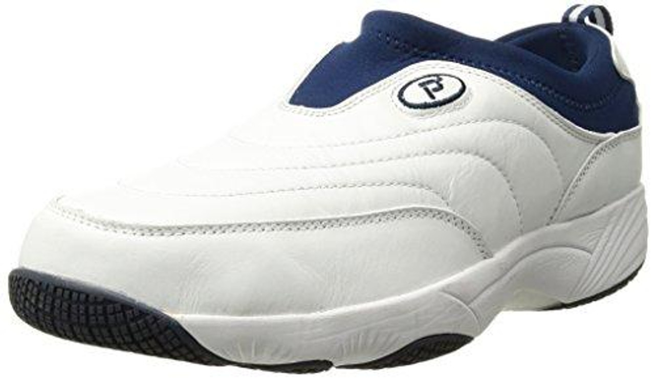 Propet Wash & Wear Slip-On II Men's Slip Resistant Shoe - Free Shipping