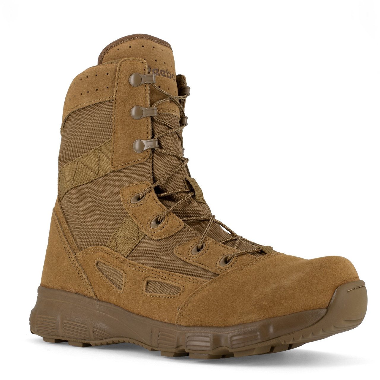 Reebok ミリタリーブーツ ハイカット(美品) Reebok 8 Inch Hyper Velocity Boots, Coyote Brown - Venture Surplus