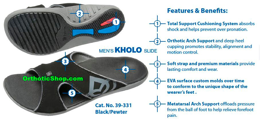 spenco orthotic sandals