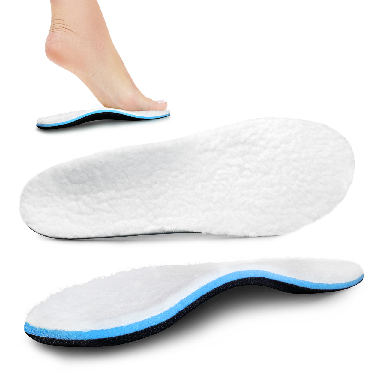 LEELA'S Flat Foot Arch Support for Men & Women | Medial Arch Support for  Flat Feet