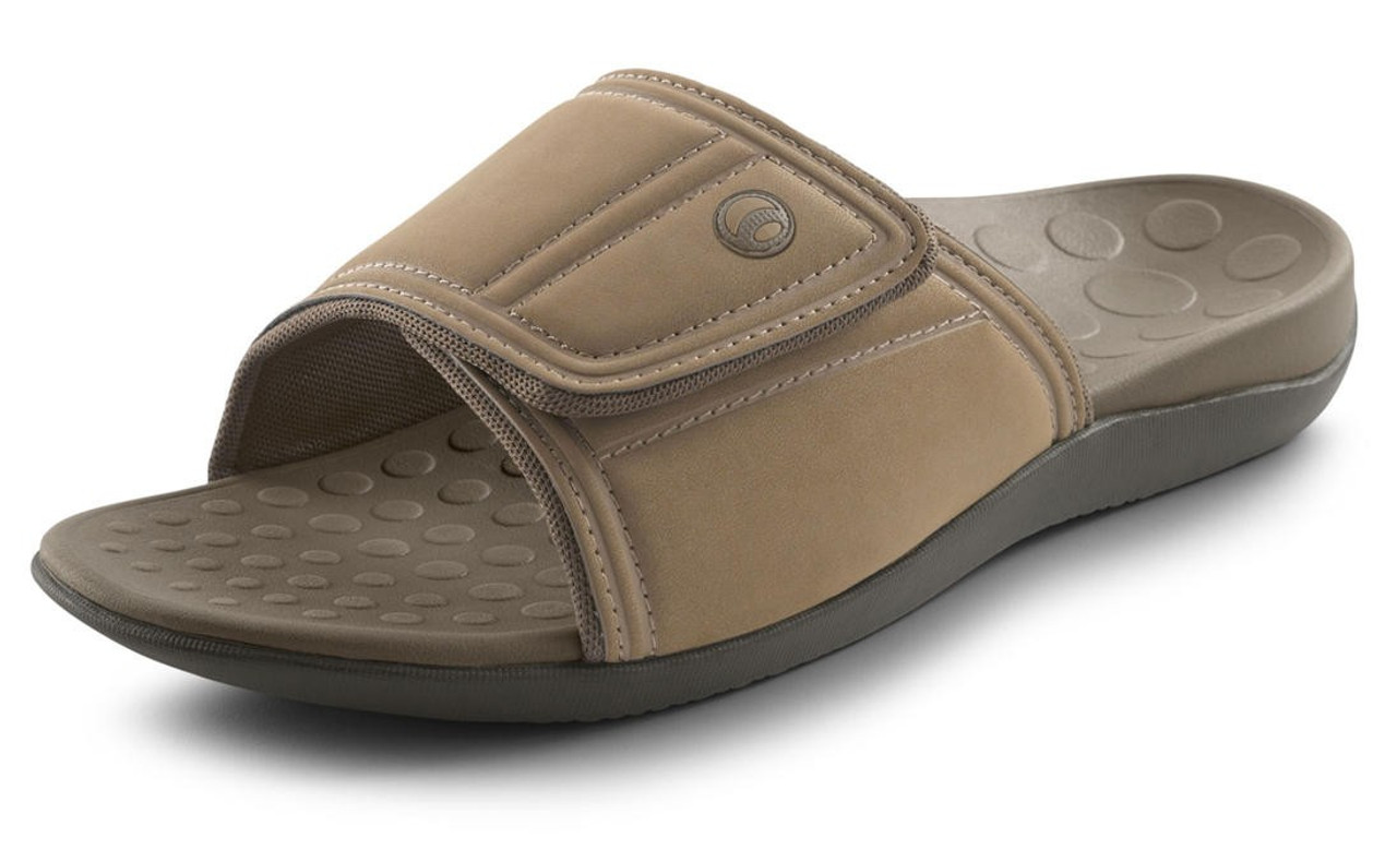 Vionic Kiwi Orthaheel Motion Control Unisex Slide Sandal Free Ship