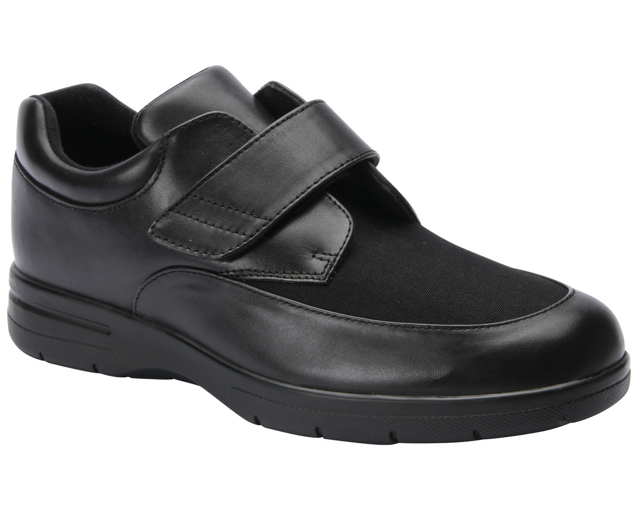 Mens dress shoes sales with velcro straps