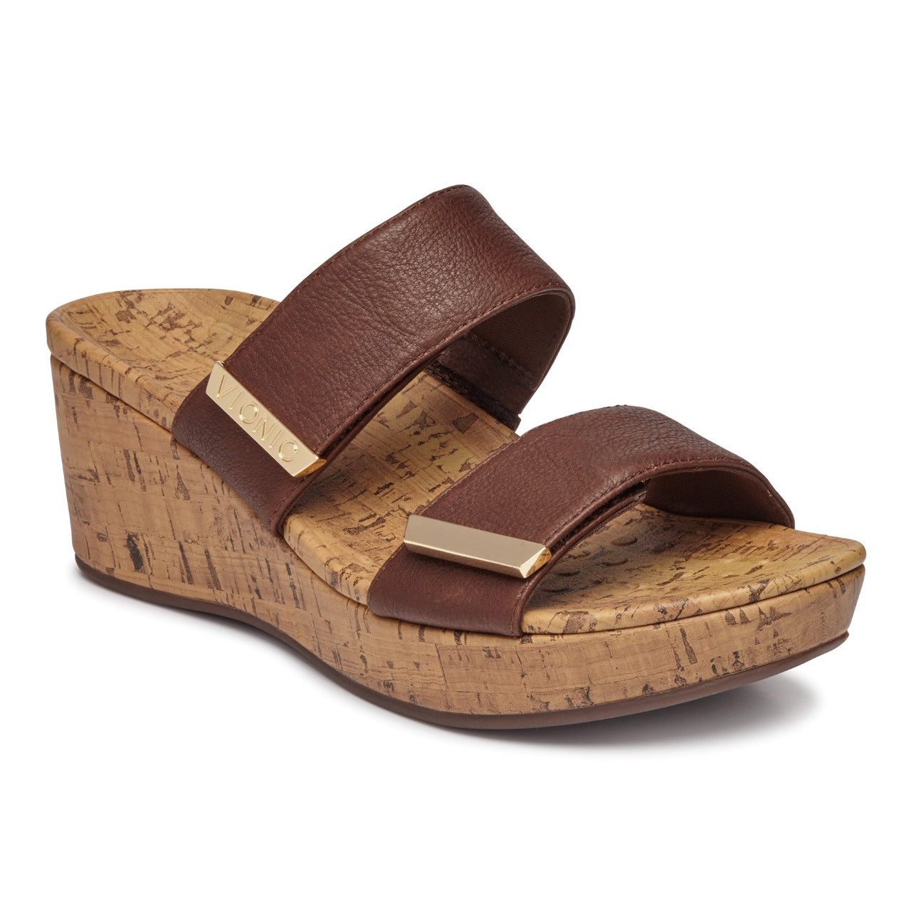 Vionic Marian Women's Wedge Arch Supportive Sandals - Free Shipping