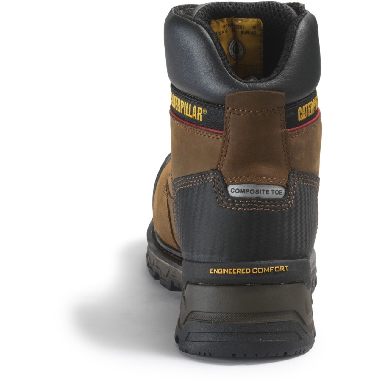 Caterpillar Men's Excavator XL 6 WP Comp Toe Dark Brown 10 D US