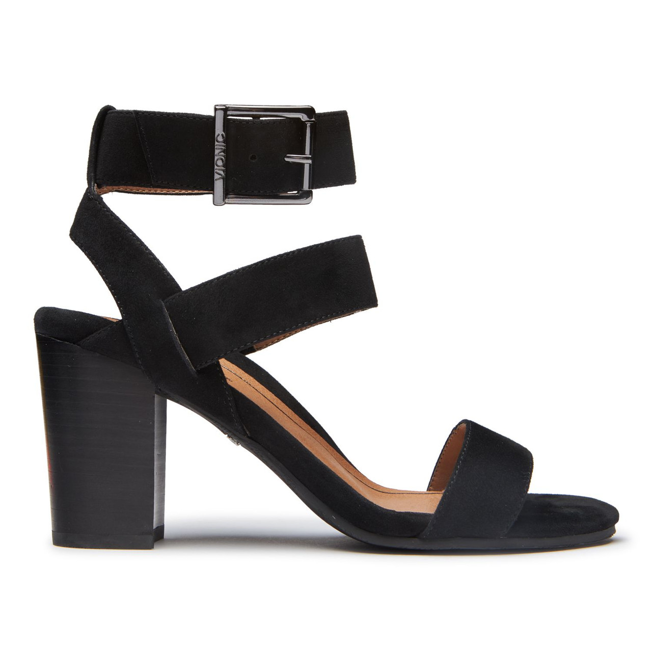 Graceland) Black Elasticated Strappy Sandals in Black | DEICHMANN