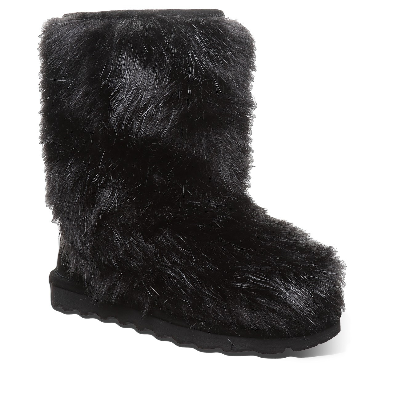 Bearpaw womens hot sale fur boots