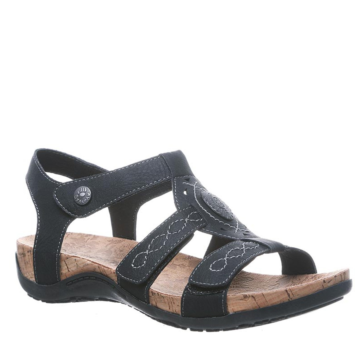 Bearpaw ベアパウ BEARPAW Womens Kai II Sandals black ii Size 5.0 