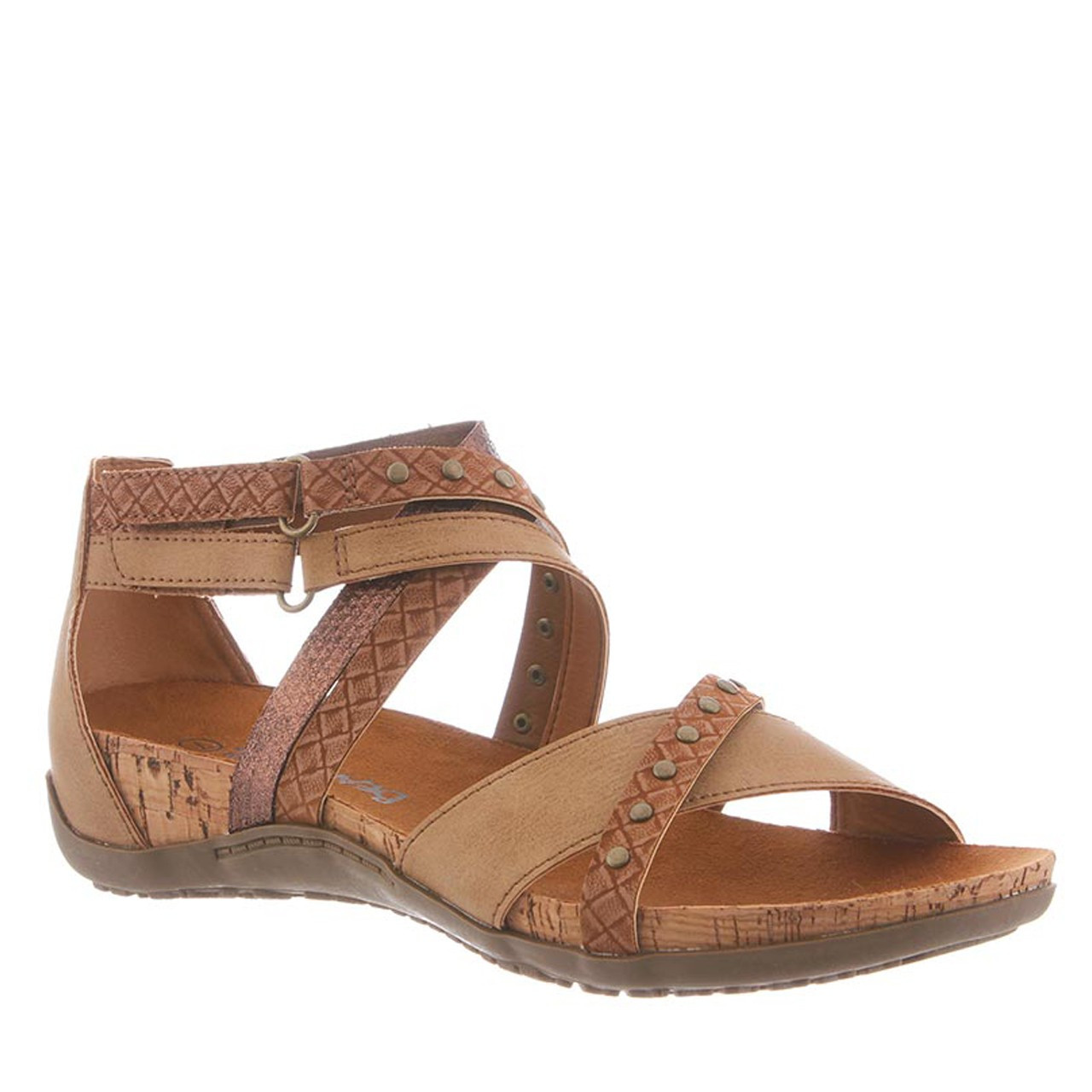 Bearpaw Julianna II Women's Cross-Strap Comfort Sandals