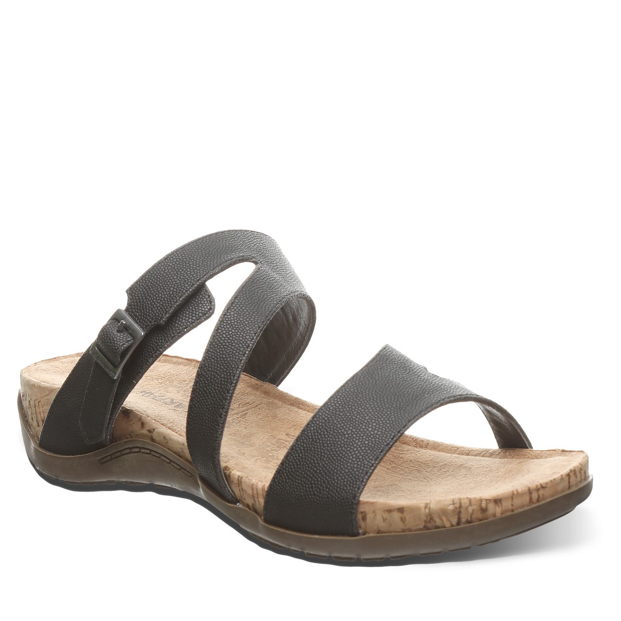 Shences MEN ORIGINAL CORK SOLE SANDALS (BLACK) : Amazon.in: Fashion