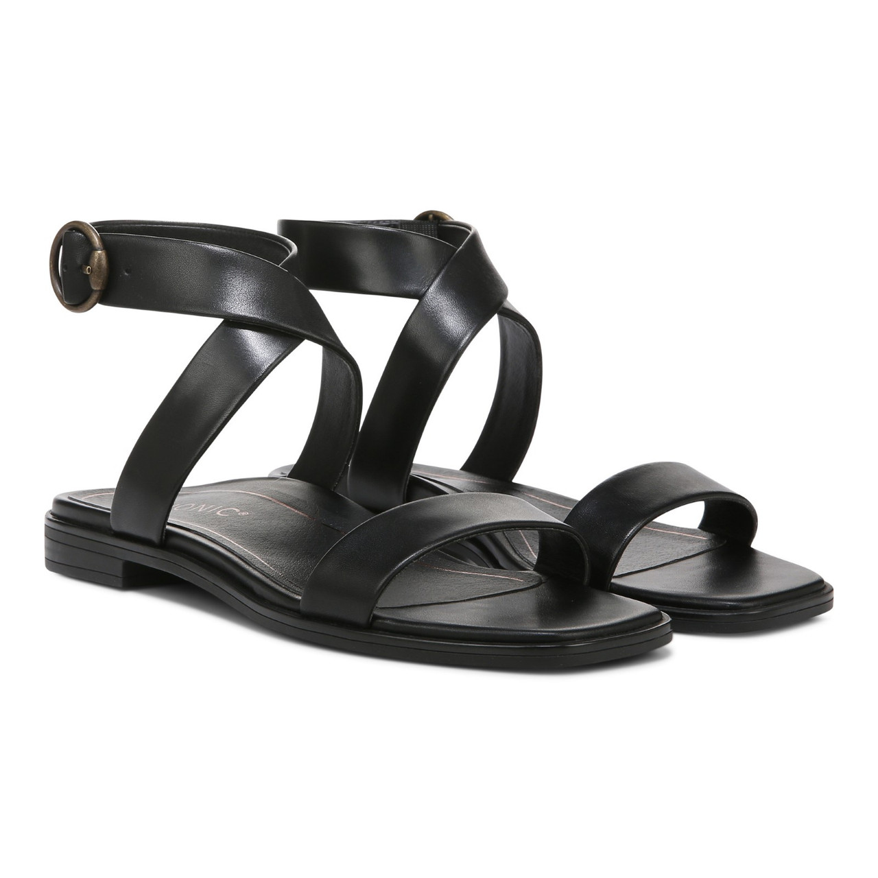 Burberry - Black Patent Leather T-Strap Sandals w/ Chain Design Sz 8 –  Current Boutique