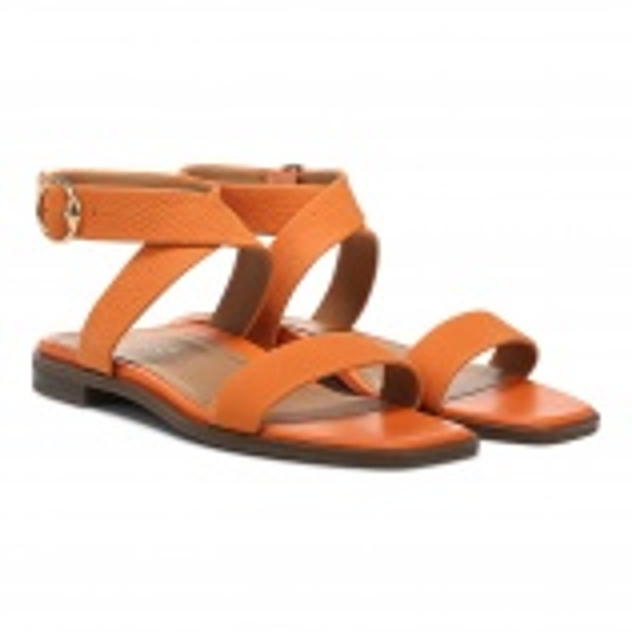 Buy CAI Orange PU Slipon Women's Casual Wear Open Toes Sandals | Shoppers  Stop