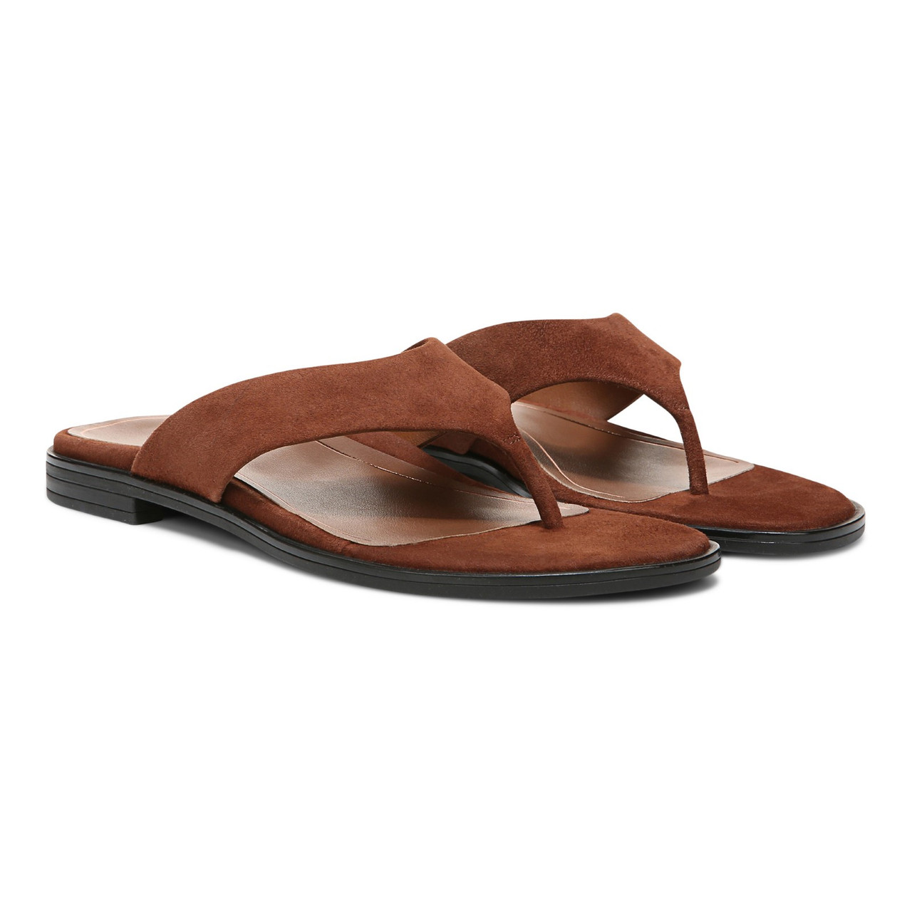 Dark brown sole double strap Maria sandals – Nikolasandals