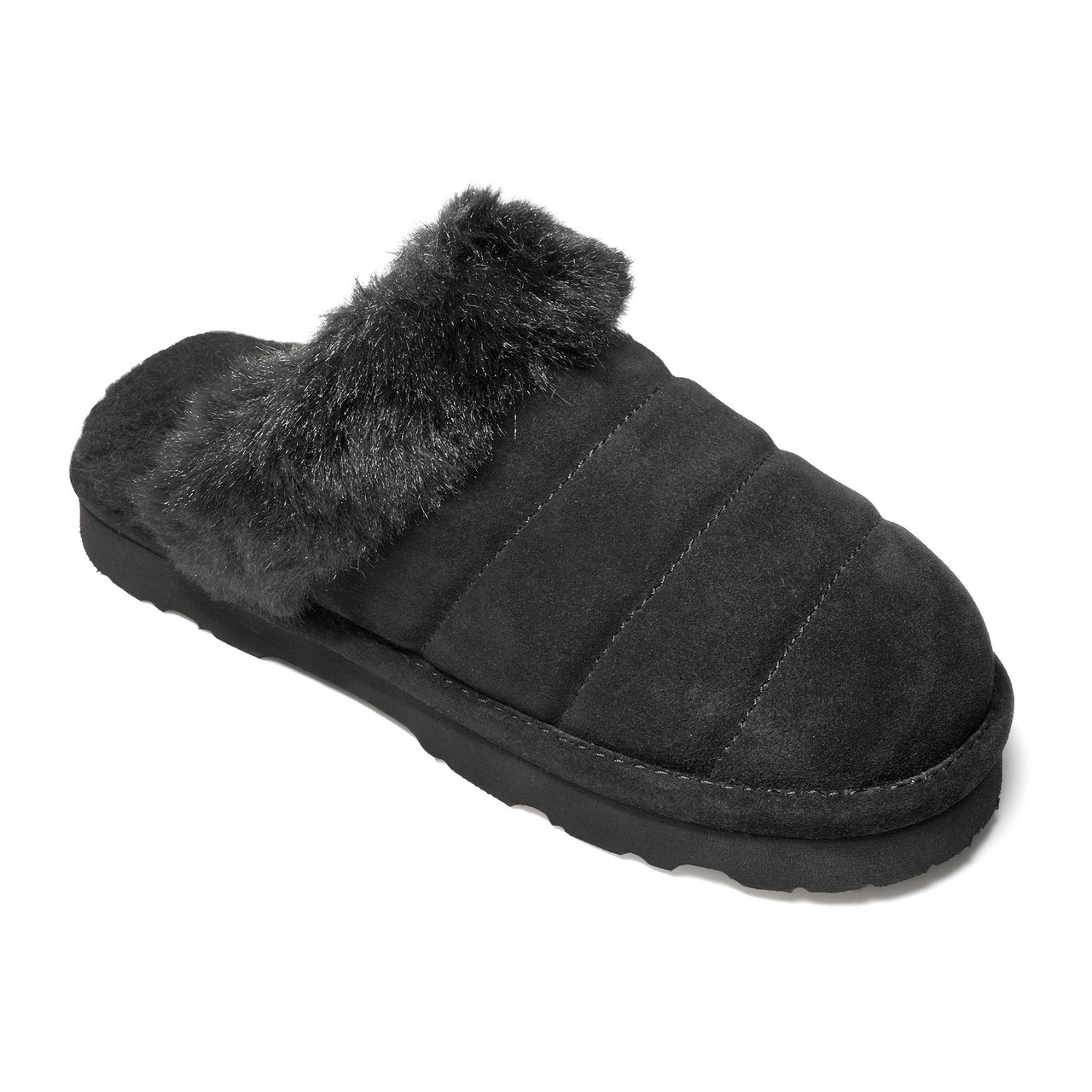 Bearpaw Women's Loki Style Quilted Slippers - 3053W Jordyn - Cozy  Indoor/Outdoor House Shoe