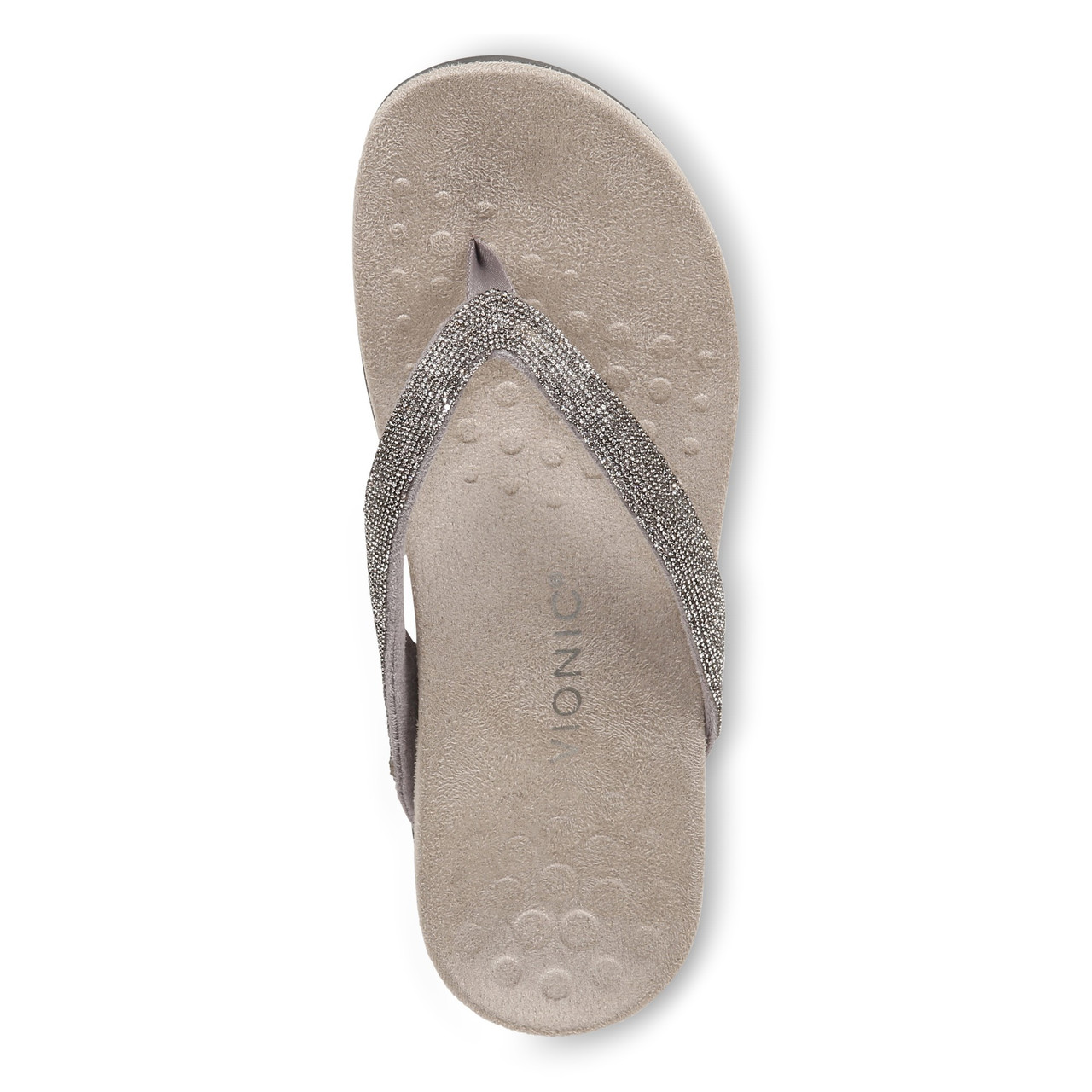 Next FOREVER COMFORT® EMBELLISHED TOE THONG SANDALS - T-bar sandals -  silver/silver-coloured - Zalando.de