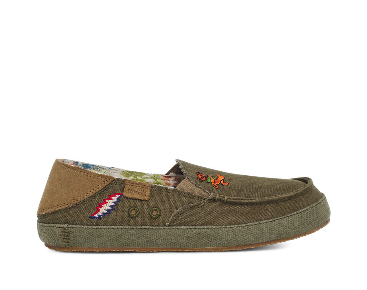 Sanuk shoes men grateful deals dead