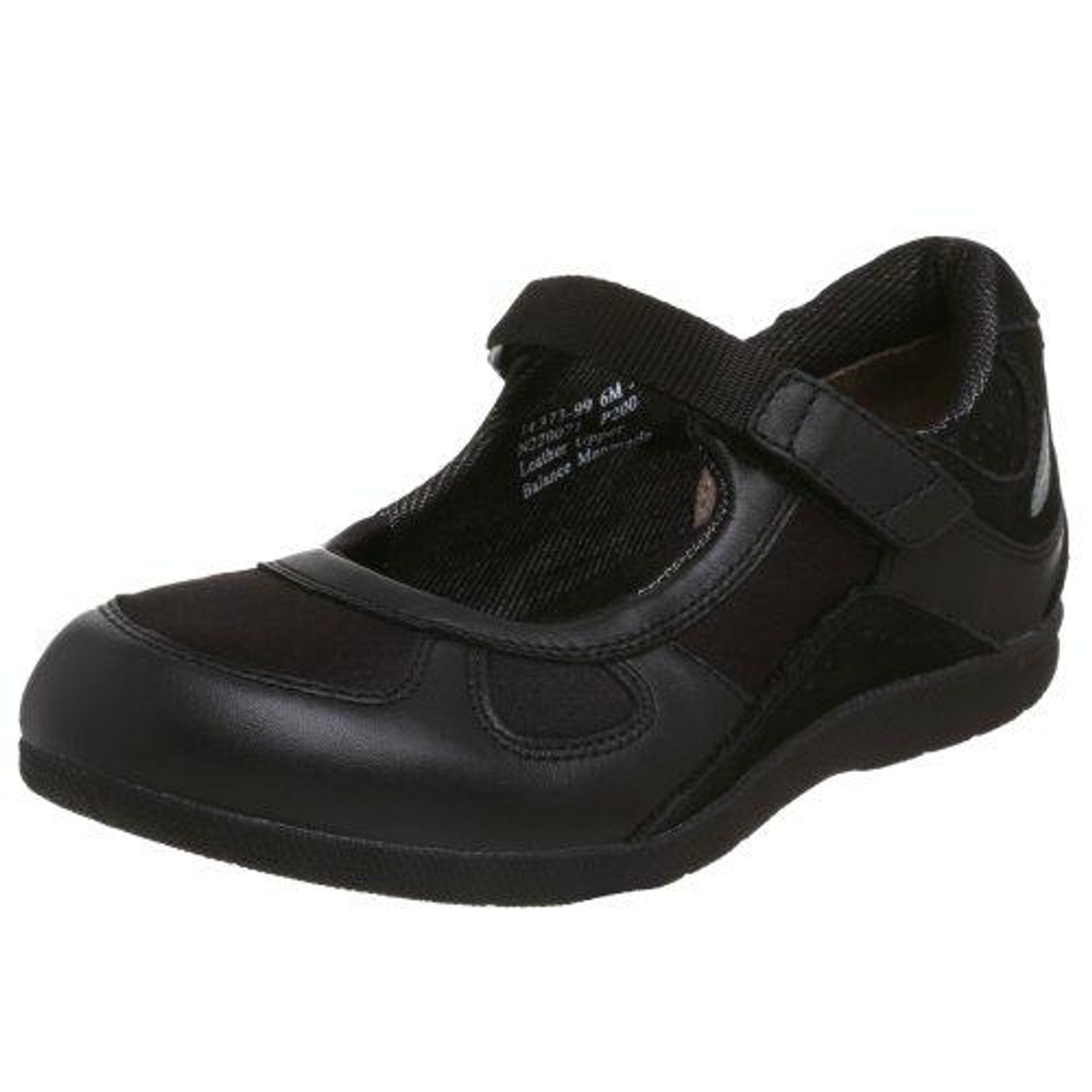 Drew Delite - Black Calf/Black Stretch Mary Jane Women Shoes - 14373 ...