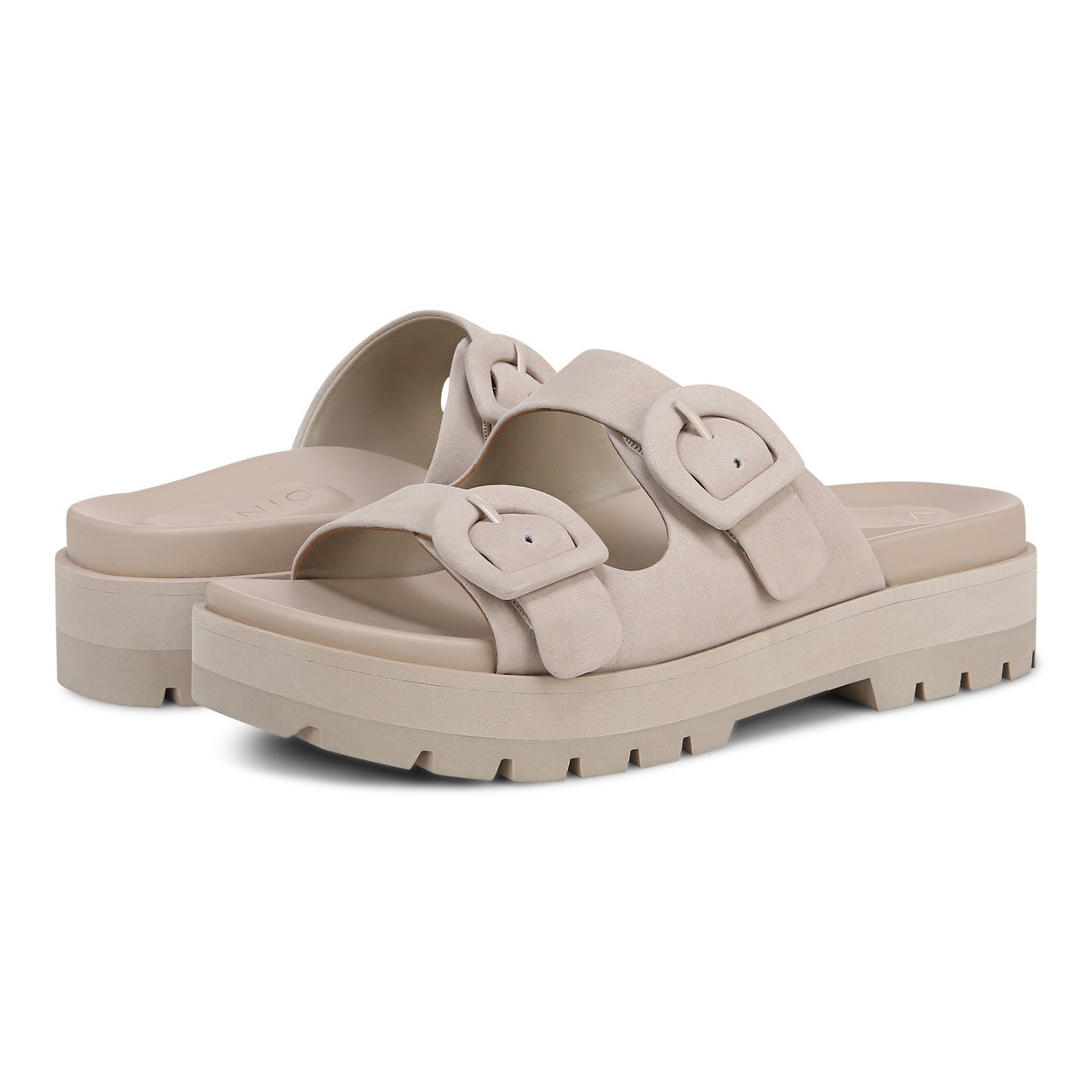 Deverena Dark Beige Women's Flat Sandals | ALDO US